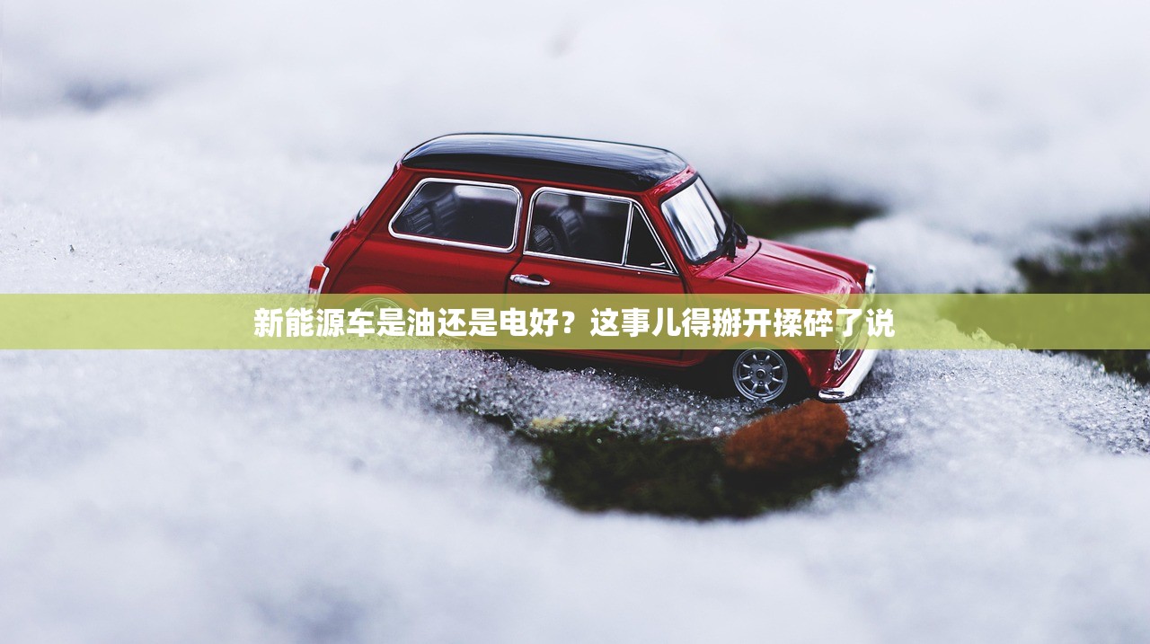 新能源车是油还是电好？这事儿得掰开揉碎了说